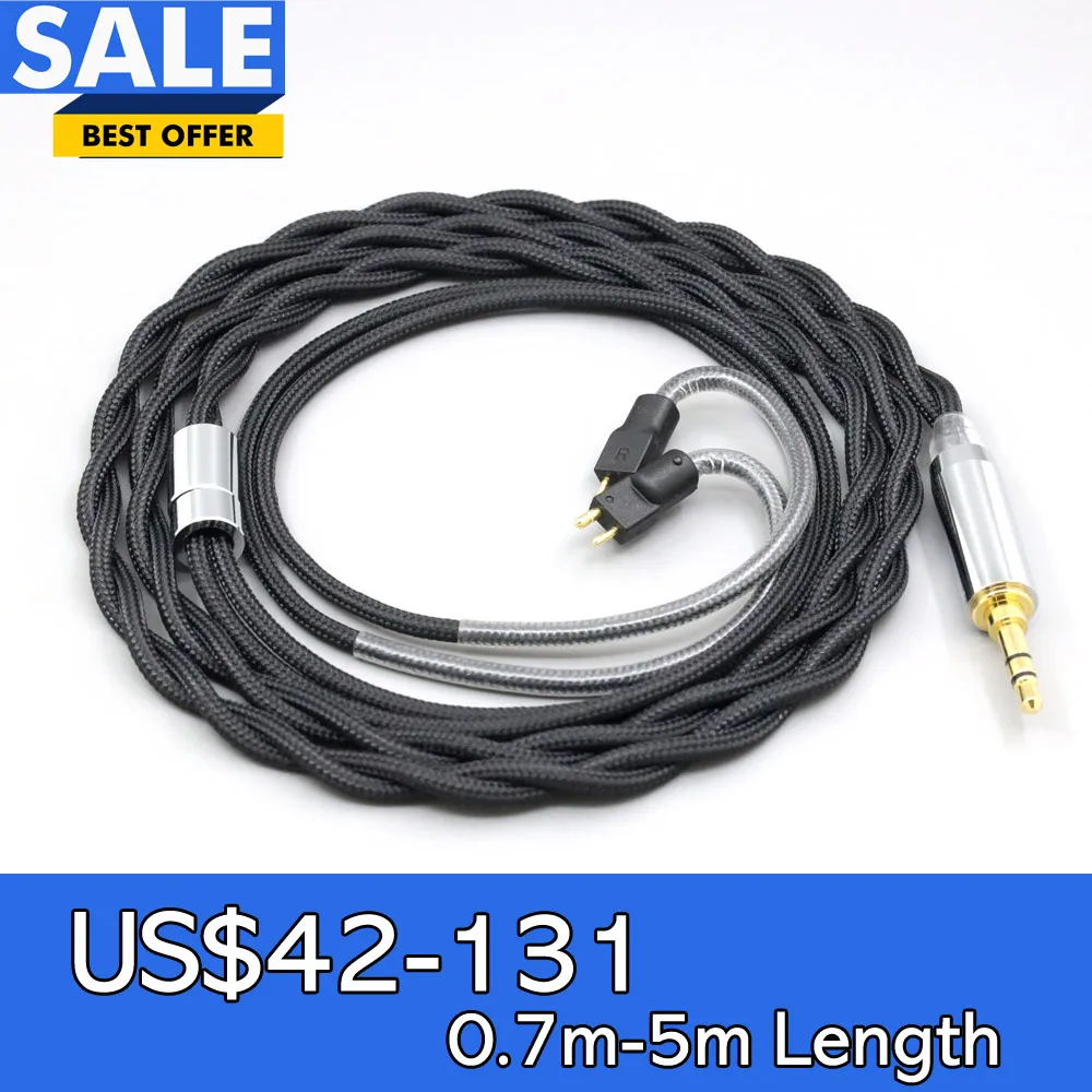 

Nylon 99% Pure Silver Palladium Graphene Gold Shield Cable For Fitear To Go! 334 private c435 mh334 Jaben 111(F111) MH33 8284