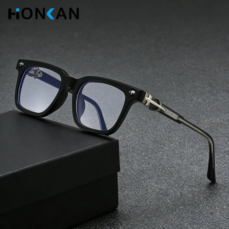 

Fashion TR90 Optical Glasses Men Square Frame Men's Eyewear Anti Blue Light Women's Prescription Eyeglasses Compute Glassesr