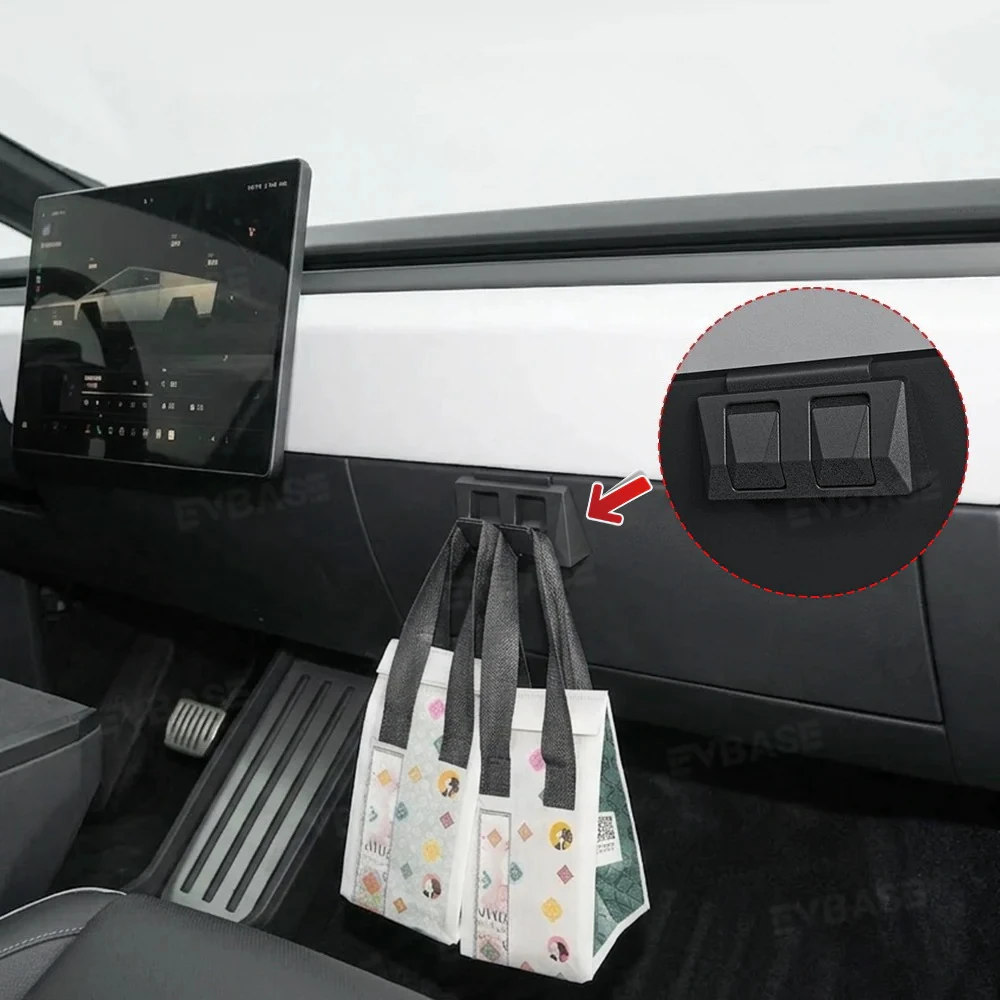 

Seat Back Hook for Tesla New Model Y Juniper 2025 Launch Model 3 Highland 2024 Multiple Hooks Foldable Hidden Hanging Hook
