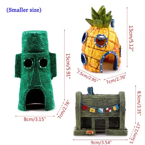 12 best sales Svampbob akvariumdekoration - №4