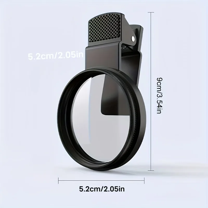 Picture 7: 52mm CPL Clip-On Phone Camera Filter, Ultra-Thin Polarizer for Glare Reduction & Landscape Photography