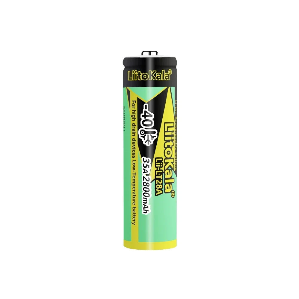 1-40 Uds LiitoKala LT28A-JT 18650 2800mah 3,7 V batería recargable 45A descarga de alta potencia para-40 °   Batería de baja temperatura