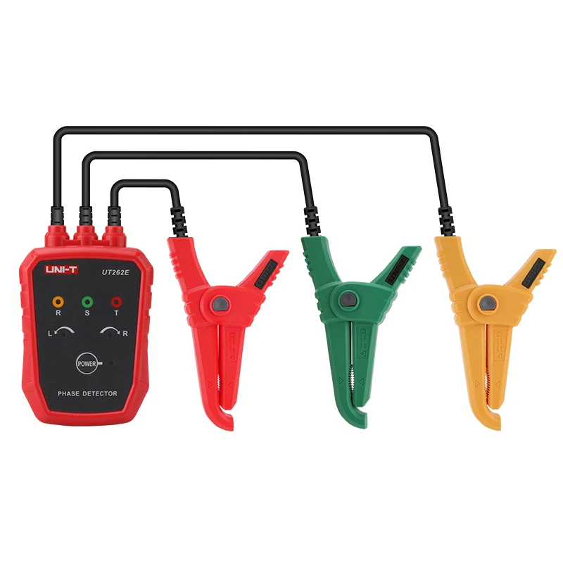 UNI-T UT262E Non-Contact Phase Detector  Three-phase AC Voltage: 70-1000V AC LED and Buzzer Indication
