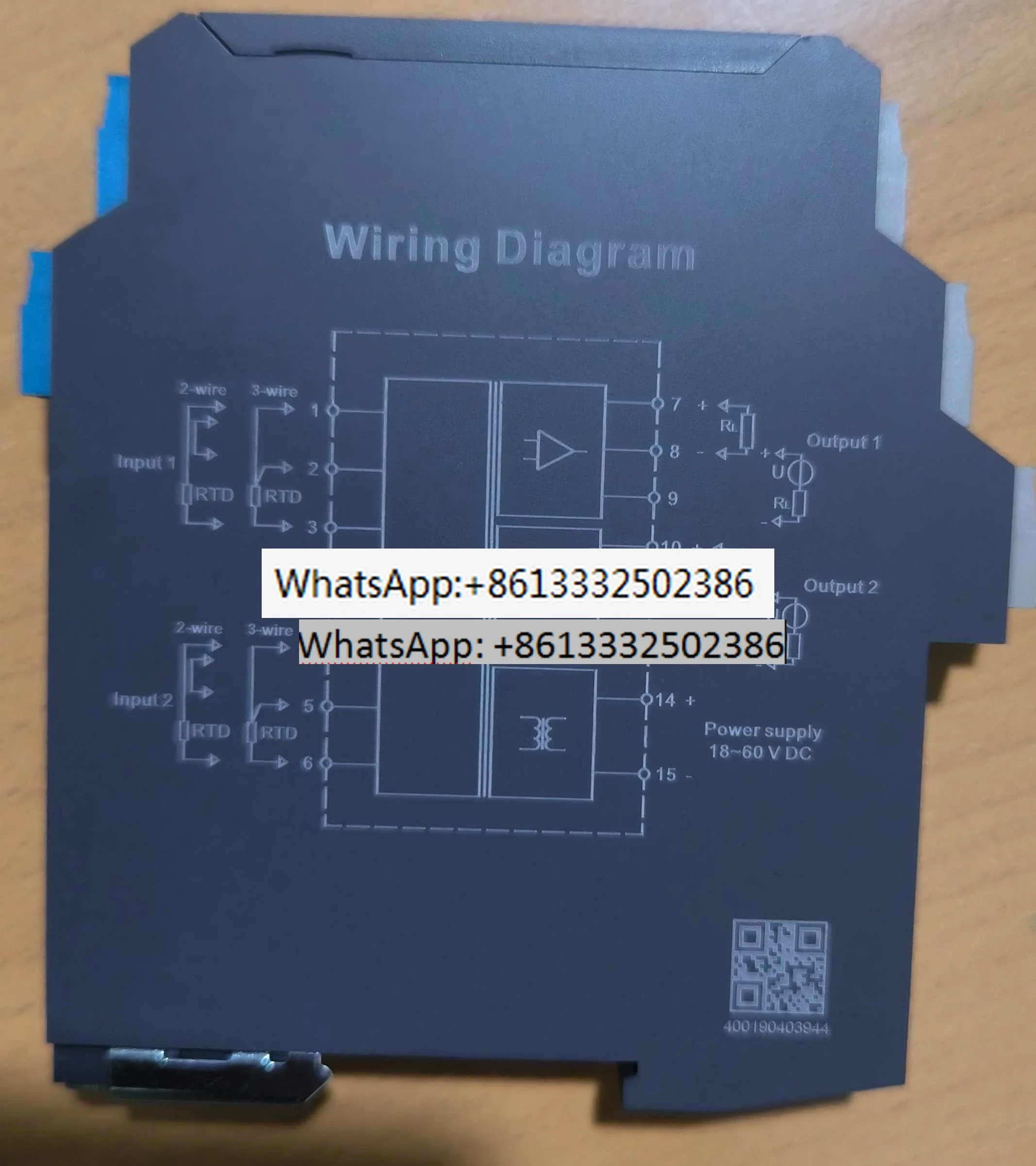 NPEXA-C3D11 dual channel/current input/isolated/safety barrier NPEXA-CM3D11