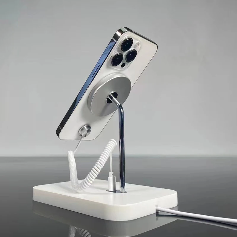 New design mobile phone display stand alarm cell phone security table display holder