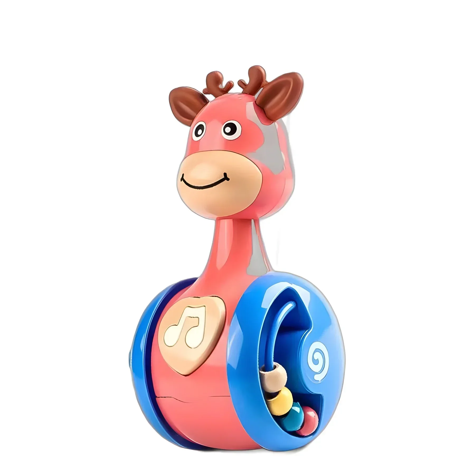 Jouets Tumbler Wobbler pour bébé garçon et fille – Parfaits pour apprendre à escalar et à l'éducation précoce! Jouets pour bébé Roly Poly de 6 à 12 mois