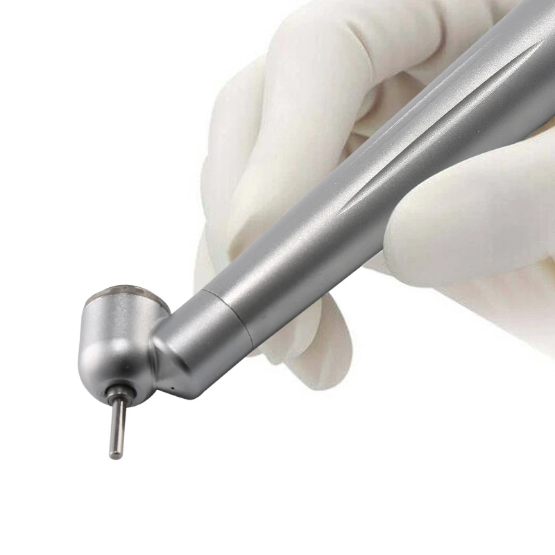 NSK Style Dental LED 45° Surgical High Speed Handpiece Fiber Optic Turbine 4 Hole YABANGBANG