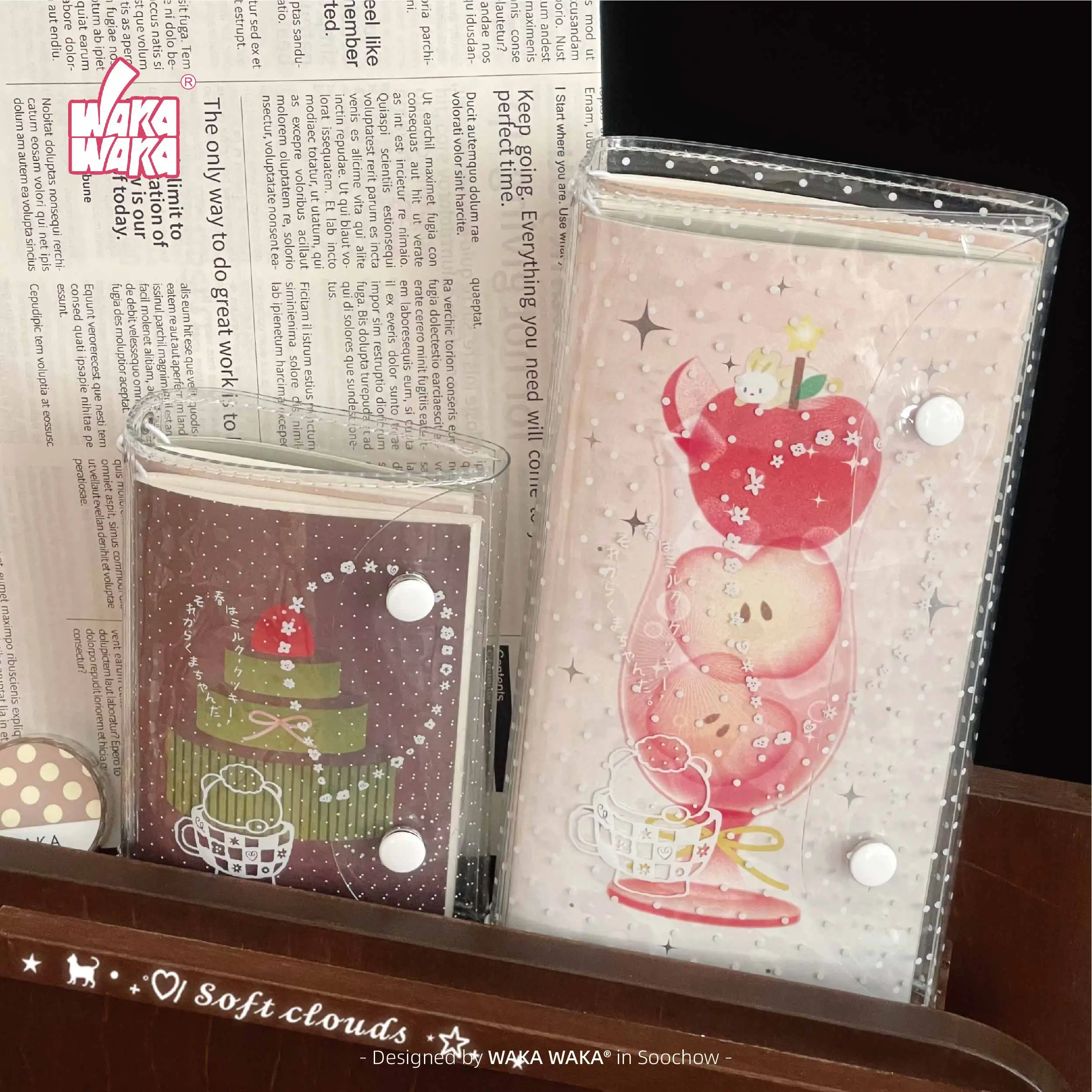 caderno-fofo-wakawaka-tn-binder-dotty-teacup-bear-para-passaporte-tn-tn-padrao-para-artesanato-Album-diario-e-planner