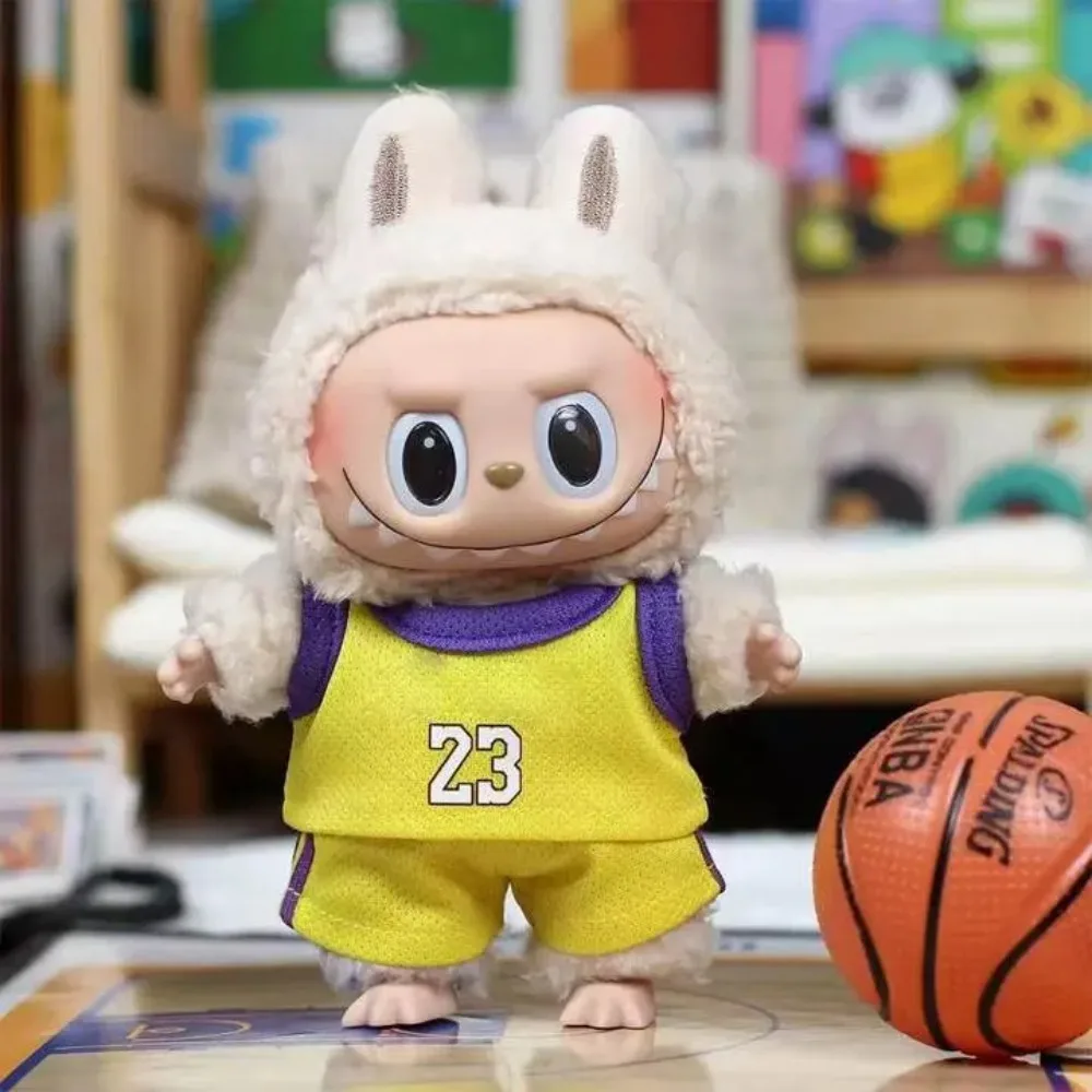 Nueva ropa para muñecas de 15cm/17cm V1 V2, jugador de baloncesto, ropa bonita, decoración para muñecas, accesorios para muñecas, regalos para labubu