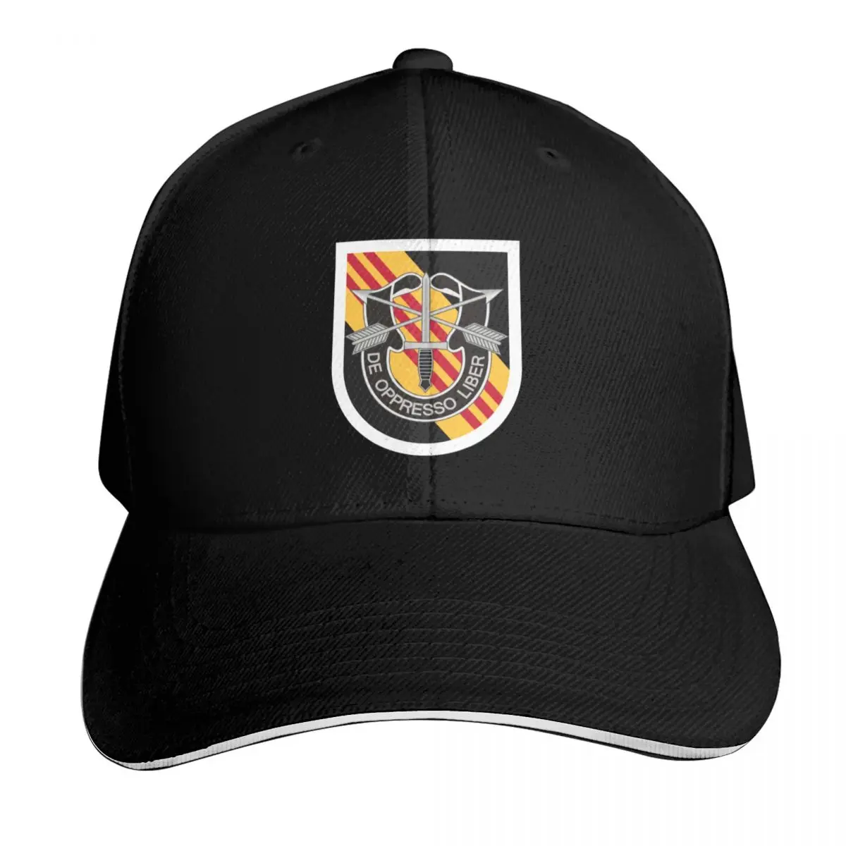 5th Special Forces Group (United States) Baseball Cap Snapback Flat Bill Strapback Dad Hat Six Panel Structured Crown