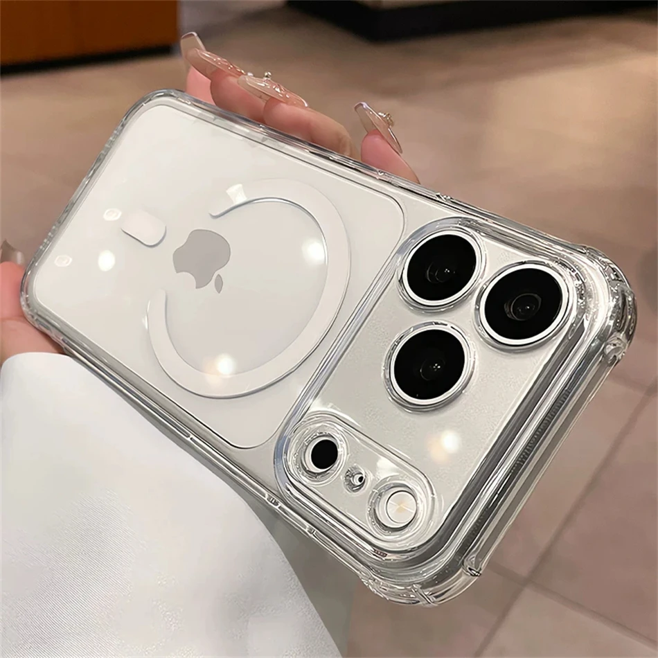 Luxe, bordeauxrode, transparan - Clear Shockproof Bumper Case recensie en prijs