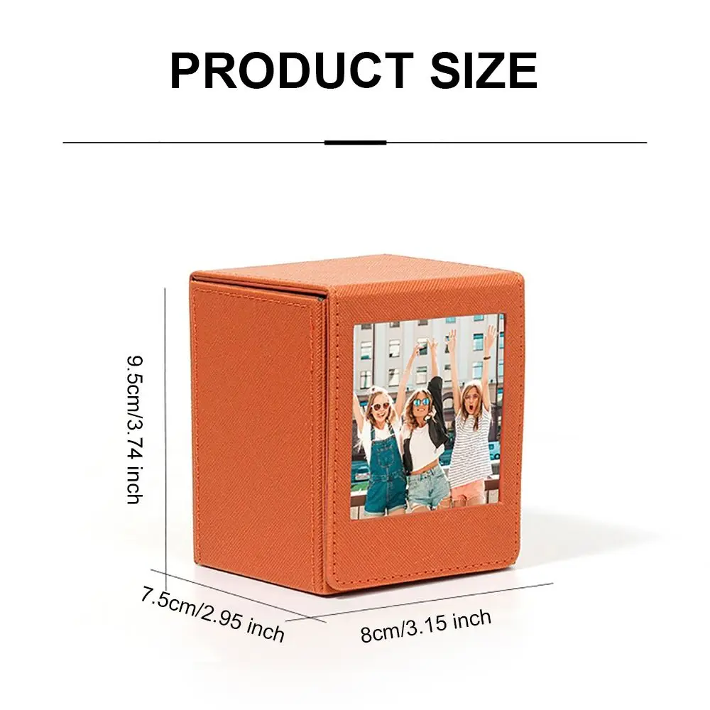 Мгновенная камера, 4-дюймовый ящик для хранения фотографий, большая емкость, высококачественный держатель для карт, бытовой ПВХ для/Fujifilm Instax SQ