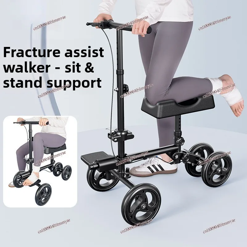 Fractures, Driving Rehabilitation, Walking Aids, Crutches, Single-leg Walkers, Injuries, Walking Artifact Scooter