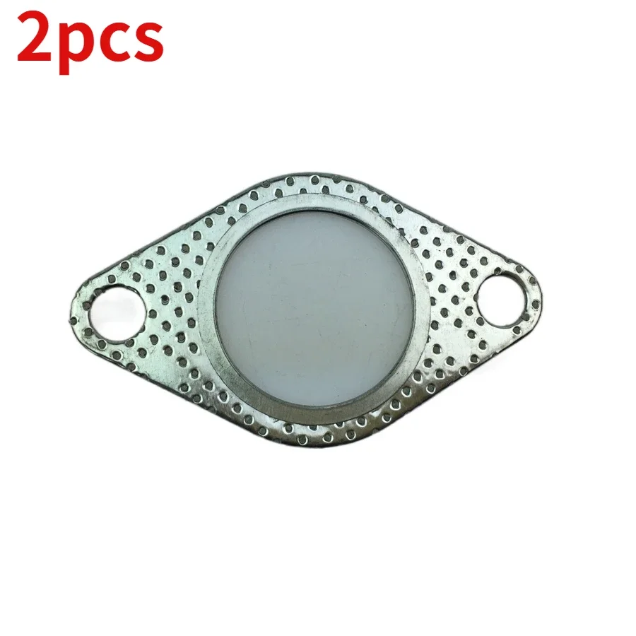 2pcs, for The Chery QQ Car Muffler Interface Pad Chery QQ372 0.8 Displacement Exhaust Pipe Gasket