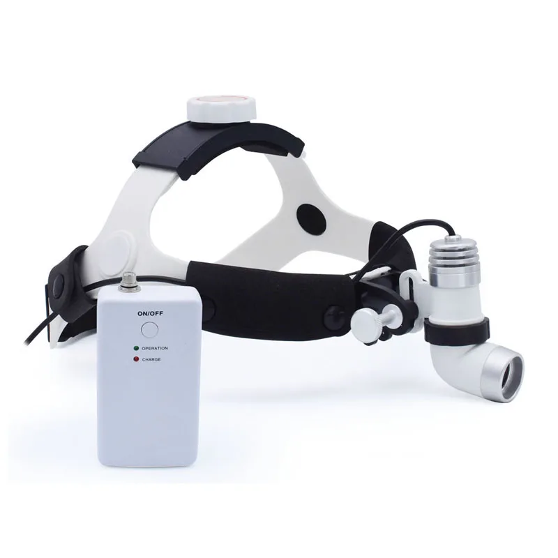 

AC/DC Highly Bright LED Head Light Special Lighting Head Lamp Adjustable Light Spot Medical Oral Dental ENT Examination Surgery