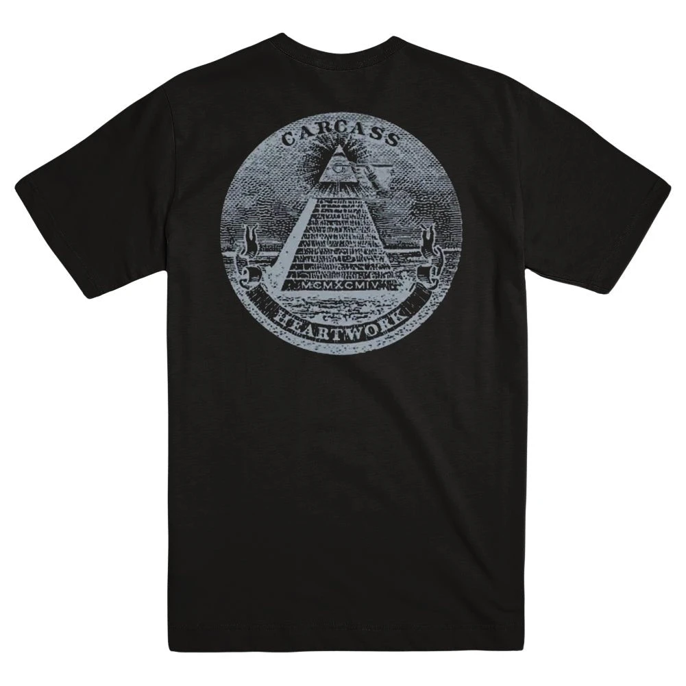 CARCASS Necro Head Band T-Shirt Baumwolle Grafik-T-Shirt Herren Damen Sommer Streetwear – Detail 3