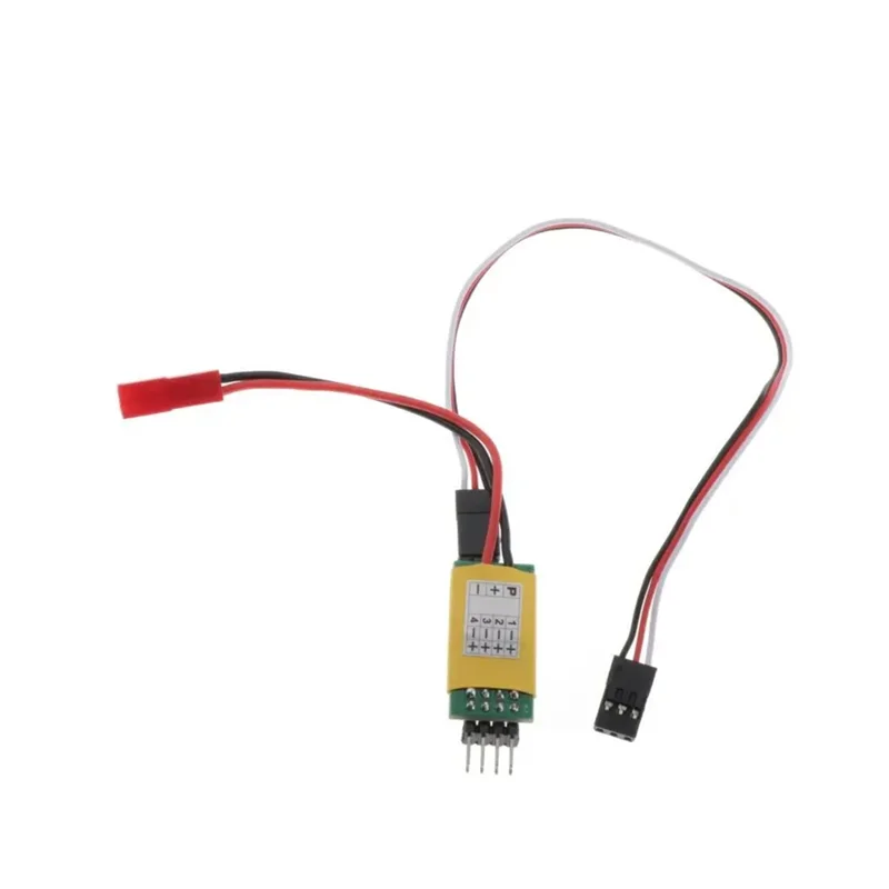 Módulo conmutador de vídeo de CJSD-3Channel, 4 luces Led como se muestra, PC + Metal para Drones multicópteros, cámara transmisora FPV de 5,8G