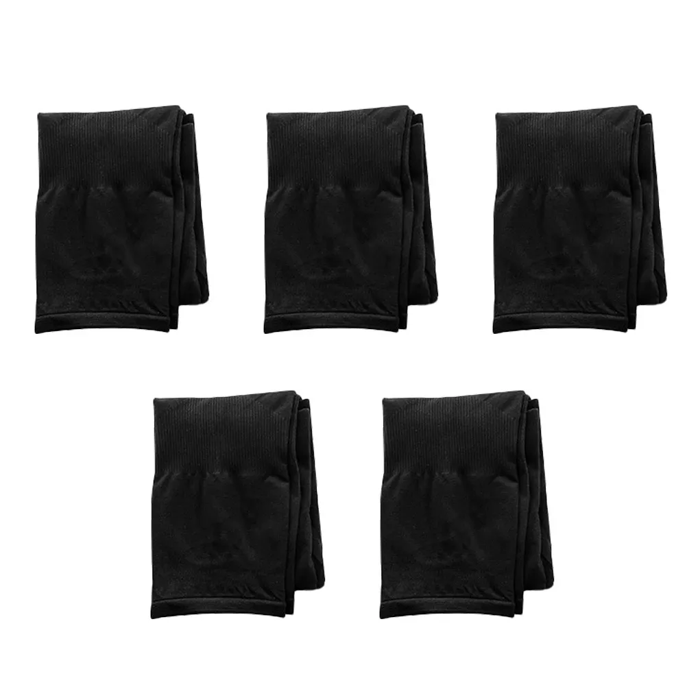 5Pairs Sun Protector Arm Sleeves Cooling Ice Silk Breathable Long Riding Arm Covers for Outdoor Cycling Running Golfing Fishing
