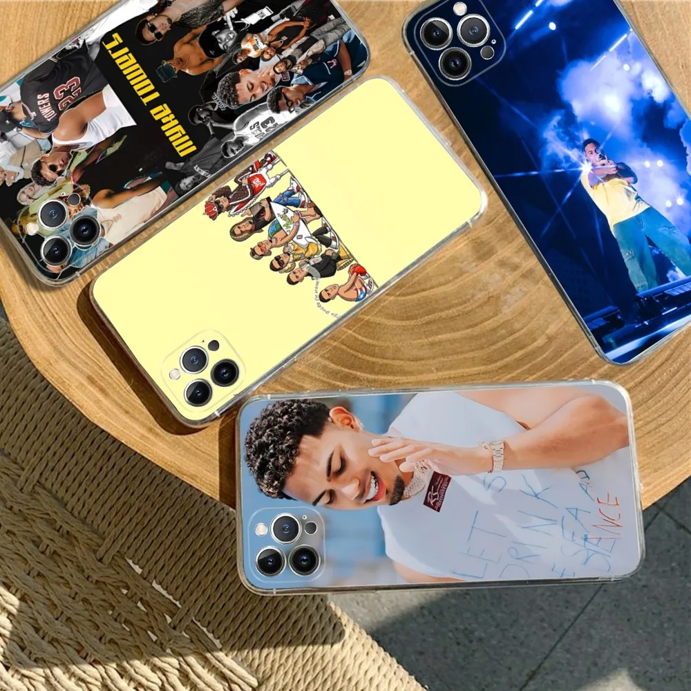 Rapper M-Myke T-Towers Phone Case For IPhone 16 15 14 13 12 Mini 11 Pro XS Max X XR SE 6 7 8 Plus Soft Silicone Cover