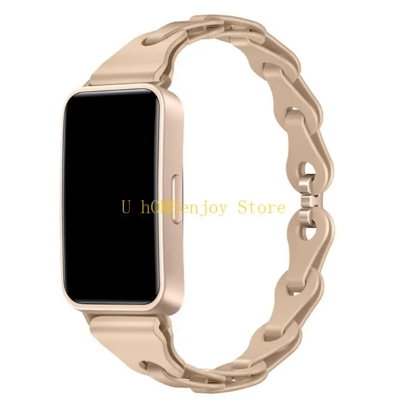 B0KF Stylish Wriststrap Band for Band 8/9/10 Intelligent Bracelets Sweatproof Wrist Watch Straps Scratch Proof & Waterproof