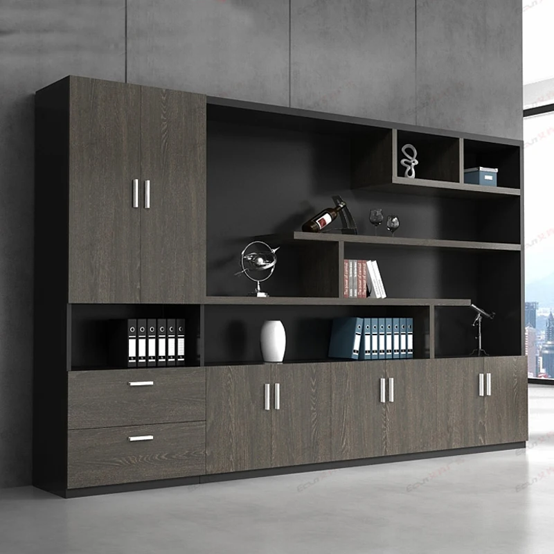 Drawers Vertical Filing Cabinet Wooded Modern Tall Large Office Cupboards Open Italian Comodas Con Cajones Modular Furniture