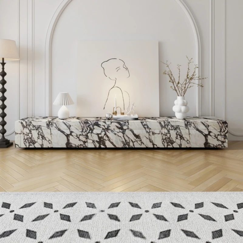 

m French Modern TV Cabinet Luxury Entertainment Living Room Stands Designer Organizer Hallway Salon Furniture m