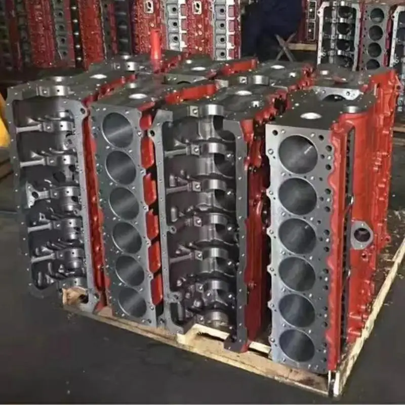 DB58 Doosan Engine Parts Cylinder Block 65.01101-6079 DH200-5 DH225-7