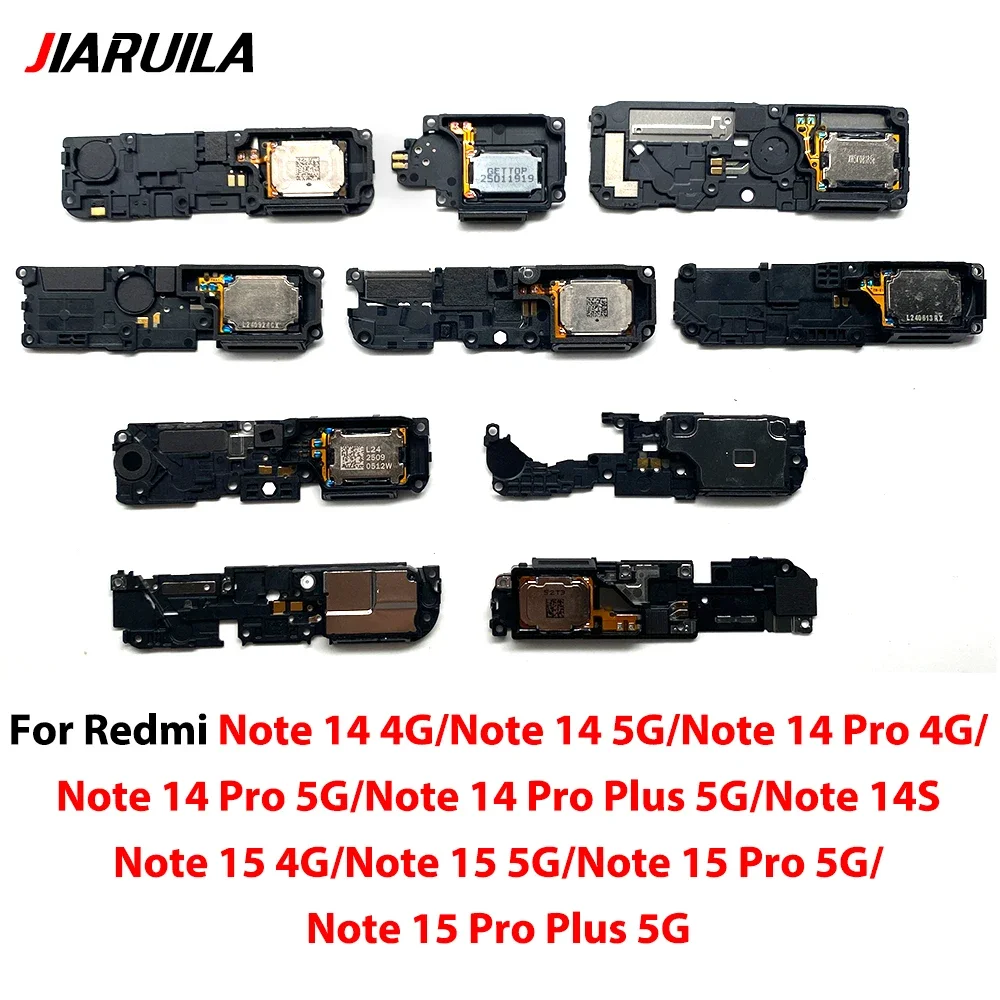 Loud Speaker Buzzer Ringer Loudspeaker Flex Cable For Redmi Note 14 4G/14 5G/14 Pro 4G/14 Pro 5G/14 Pro Plus 5G/14s/15 4G/15 Pro