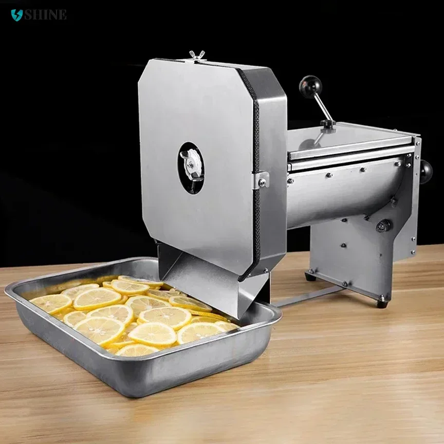 

New Commercial Electric Lemon & Potato Slicer - For Milk Tea Shops. Also Slices Vegetables and Manual Fruits. Stainless Steel.