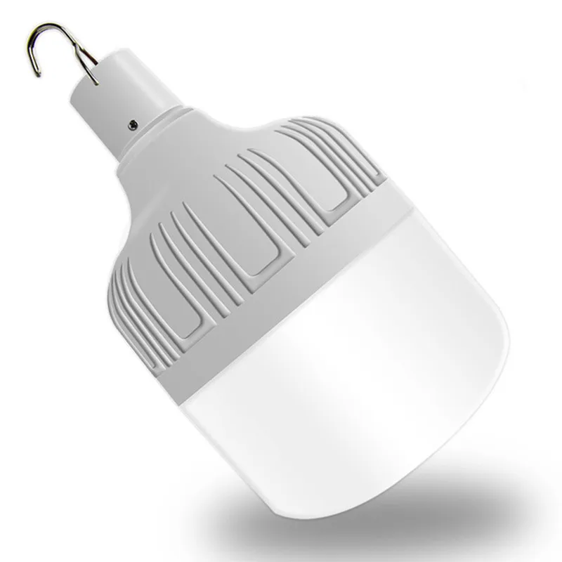 Pop USB Emergency Lights 120W 100W 80W 60W LED Bulb With Hook 3 Modes Dimmable Rechargeable Camping Lamp For Night Market Fishin