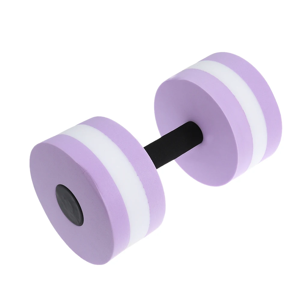 

1X EVA Floating Swim Gym Dumbbell Water Weight Aerobics Fitness Pool Water Swimming Aqua Exercise Barbell Aquatics Dumbbell Good