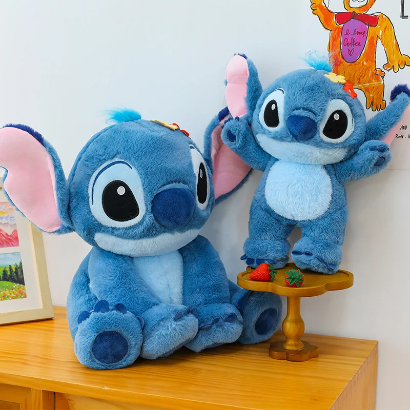 Lindos animales de peluche de Stitch de Disney, muñecos de peluche de Koala diseñados, decoración de habitación de Anime encantadora, juguete suave y tierno, regalos para niños