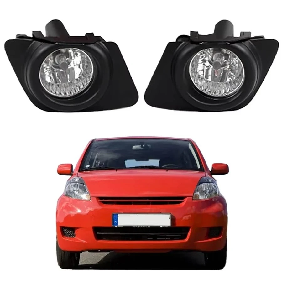 طقم الجسم قطع غيار السيارات مصباح قيادة الضباب ضوء الجمعية ل دايهاتسو 2007 2008 2009 2010 2011 باسو 2013