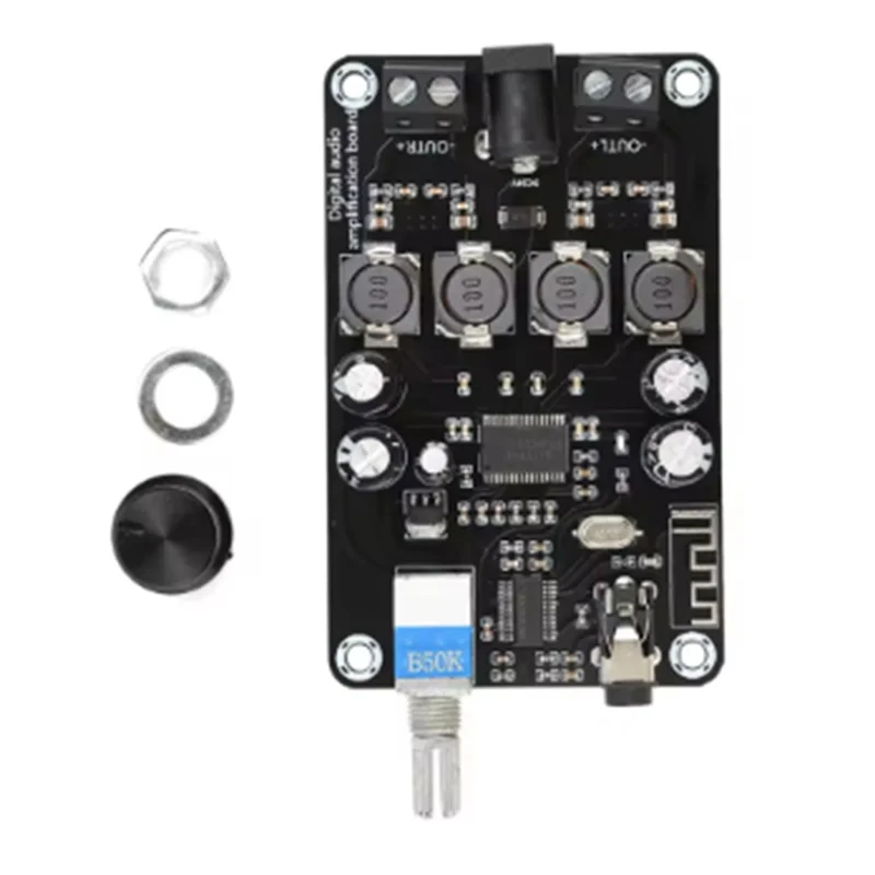 AA08-TPA3118D2 Modulo amplificatore di potenza audio digitale a doppio canale in classe D 50Wx2 Scheda amplificatore di potenza audio Bluetooth 5.0