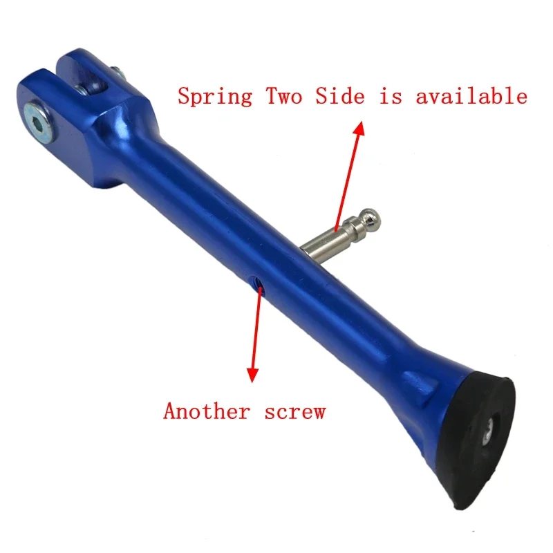 MotoLovee New Motorcycle Kickstand Scooter Modification Parts Motorbike Foot Stand Bracket Moped Accessories Side Stand