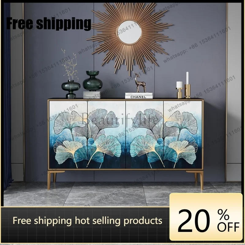 

FGStyle Luxury Living Room Cabinets Creative Italian Creative Storage Display Cabinet Elegant Glamour Meble Home Furniture