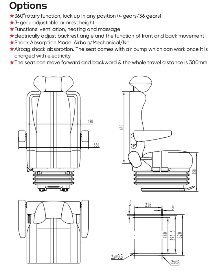 Customize Multifunctional Flat Seat Bed For Caravans And RVs Leather Passenger Modified Car Seat Accessory For Campervans
