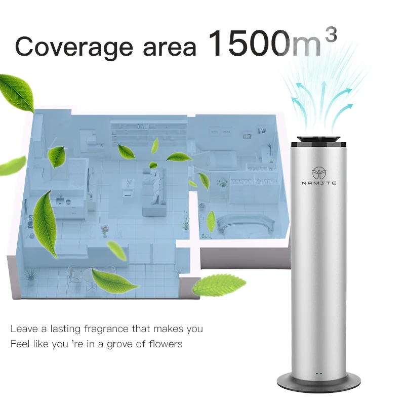 1500m³ Smart Aroma Diffuser WIFI Bluetooth Diffuser for Home 500ML Essential Oil Fragrance Electric Aromatherapy Machine