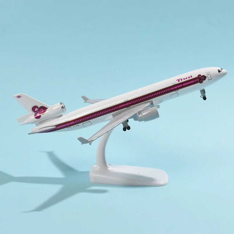 جيسون توتو 20 سنتيمتر تاي ماكدونيل دوغلاس MD-11 طائرة نموذج طائرة نموذج طائرة دييكاست طائرات معدنية جمع الهدايا #6