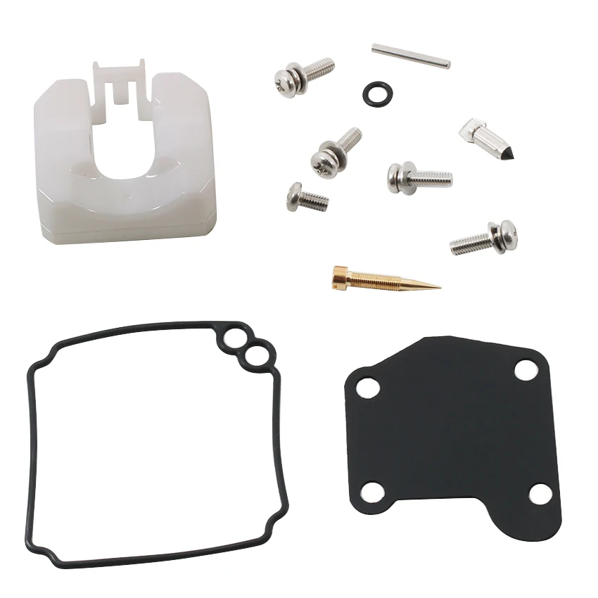 Outboard Carburetor Repair Kit for Yamaha 9.9HP E9.9D 13.5A 15 15F E15C 13.5HP 15HP 9.9 9.9F E15D MHS/L MS/LH 63V-W0093-01 63V-W