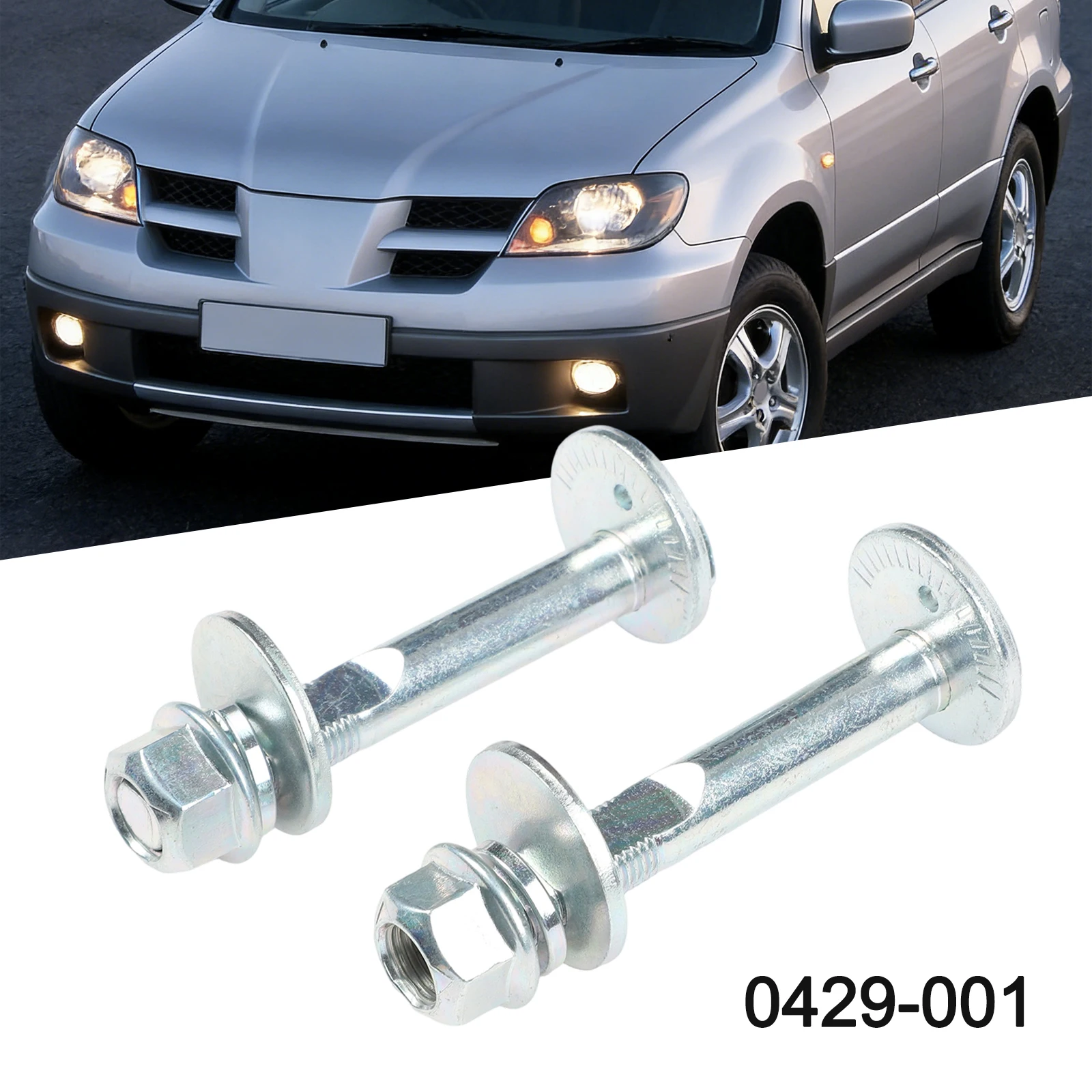 Car Control Arm Bolt MR333373 MB809335 For Mitsubishi For Lancer For Outlander For Mirage Suspension Eccentric Camber Bolt Kit