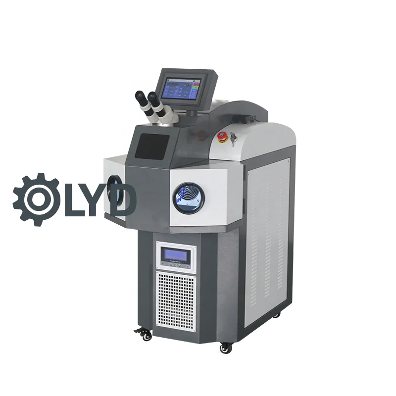 Jewelry Laser Welding Machine 200W Spot Welder for Gold Silver Titanium Metal Soldering Tool