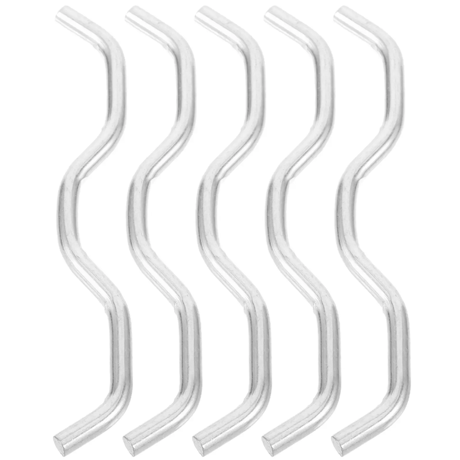 5Pcs Professional Trampoline Connectors Made of Wear Resistant Galvanized Steel Versatile Shaped Buckles for Outdoor Trampoline