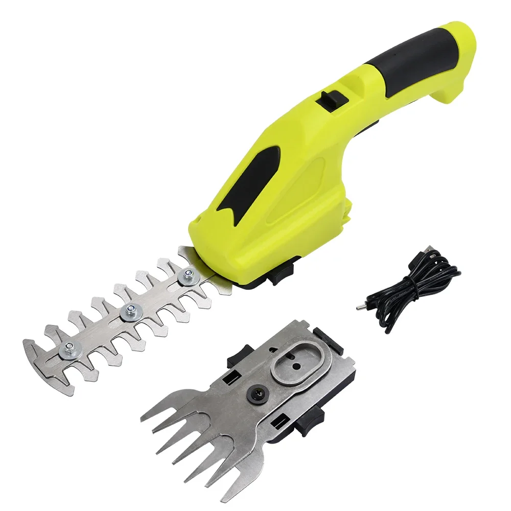 3.6V Battery Multi-purpose Hedge Trimmer 160mm Blade Length Cordless Grass Trimmer & Hedge Trimmer