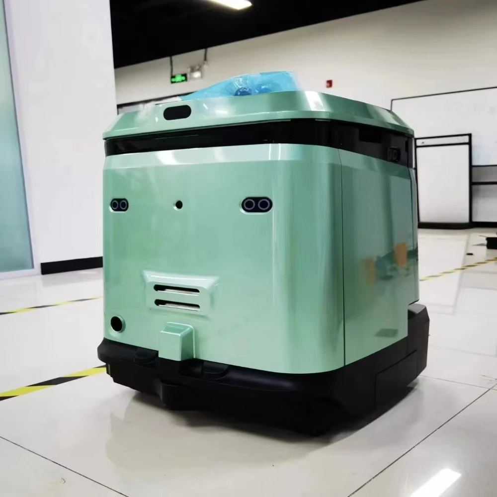 Commercial Cleaning Robot with Large Dustbin for Mall/Intelligent Sweeping Robot with Anti-Collision for Restaurant