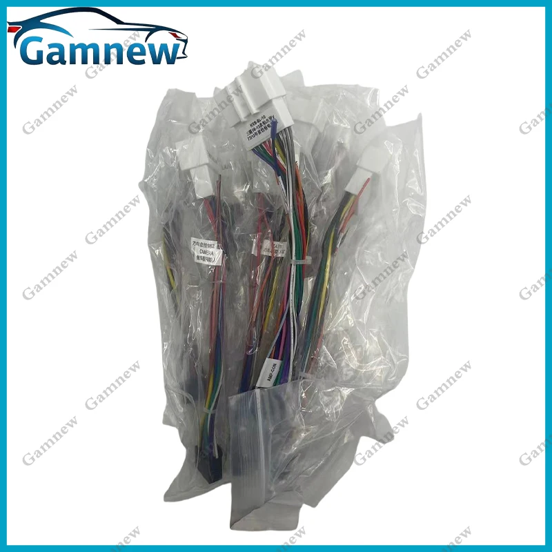 16 PIN Car ISO Radio Wire Wiring Harness Adapter For MITSUBISHI PAJERO V73 JOYEAR Stereo Radio Receiver Wire Harness Cable
