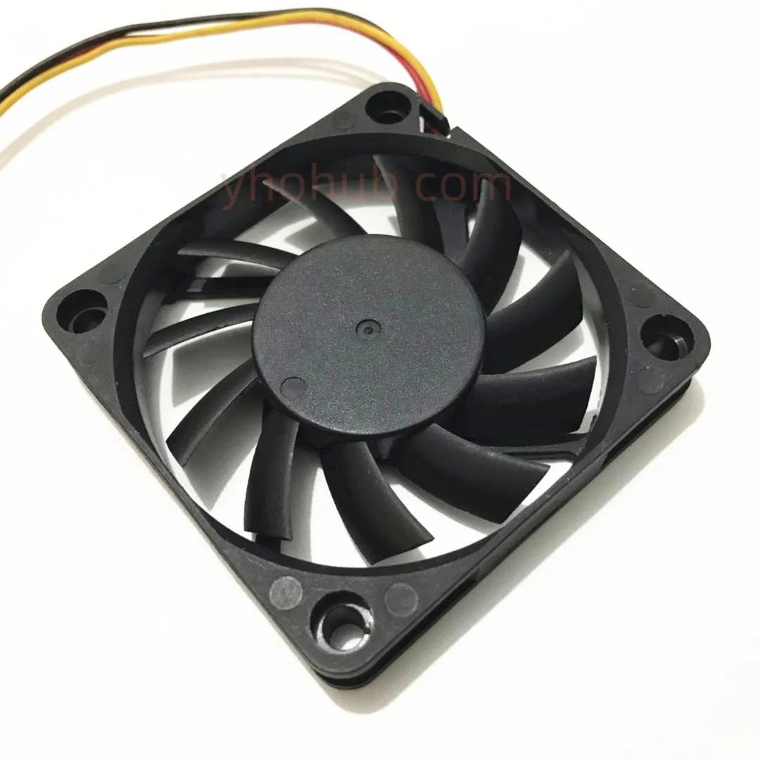 CROWN AGE06010B24H DC 24V 0.1A 60x60x10mm 3-Wire Server Cooling Fan