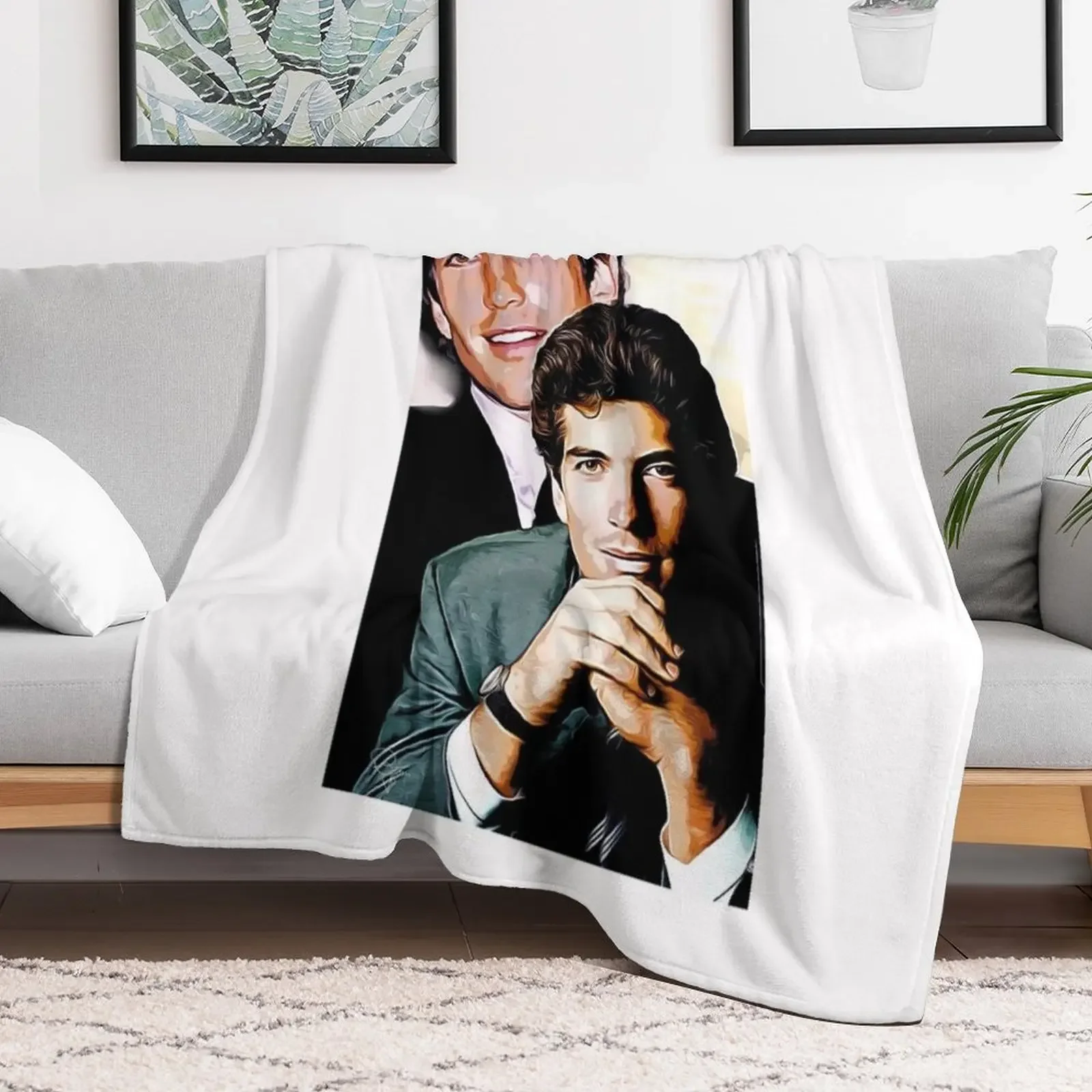 جديد JFK JR رمي بطانية رقيقة البطانيات وأسرة الشتاء أفكار هدايا عيد الحب البطانيات