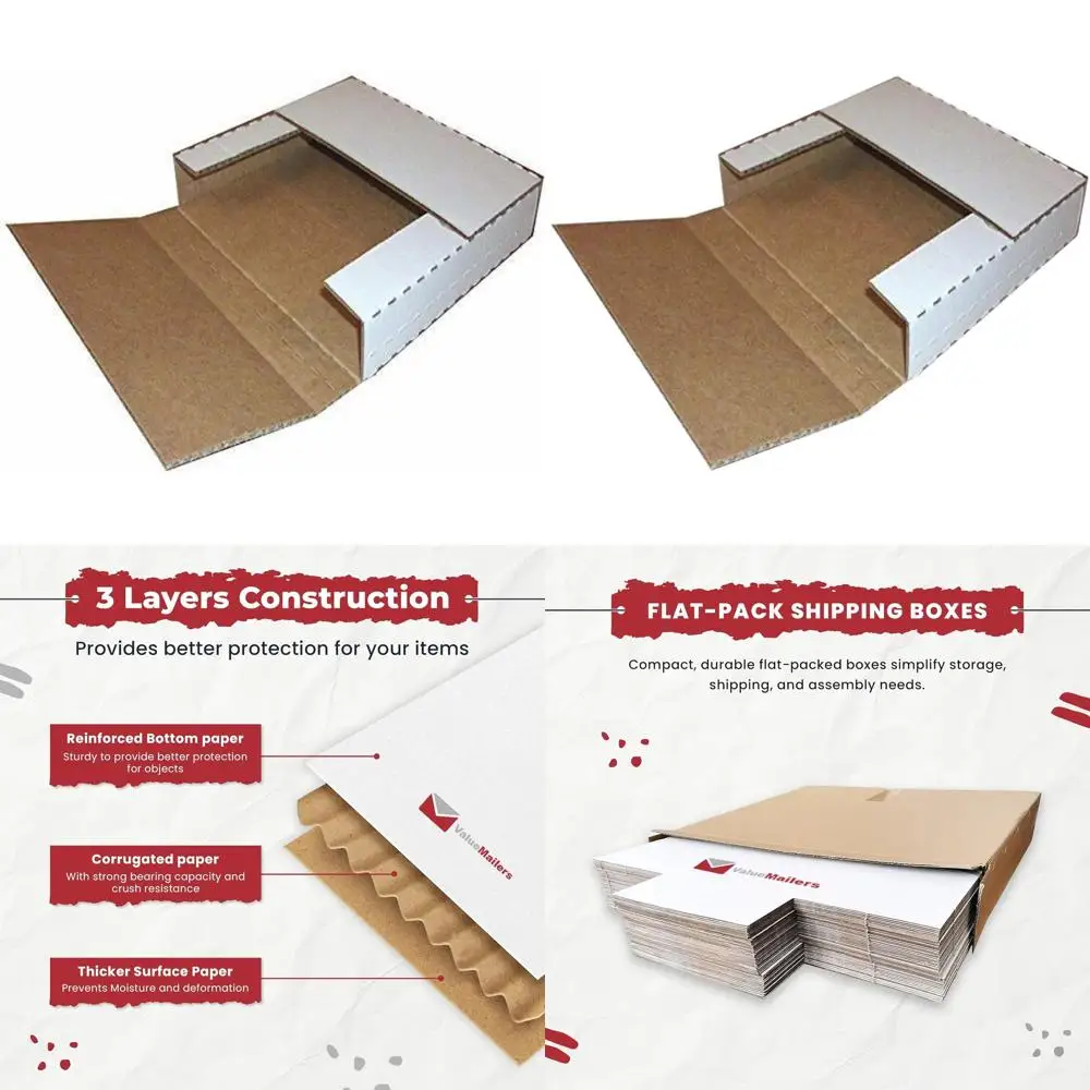 

100 белых почтовых конвертов для виниловых пластинок (на 12 альбомов), вмещают 1-4 LP-диска, с картонной застежкой