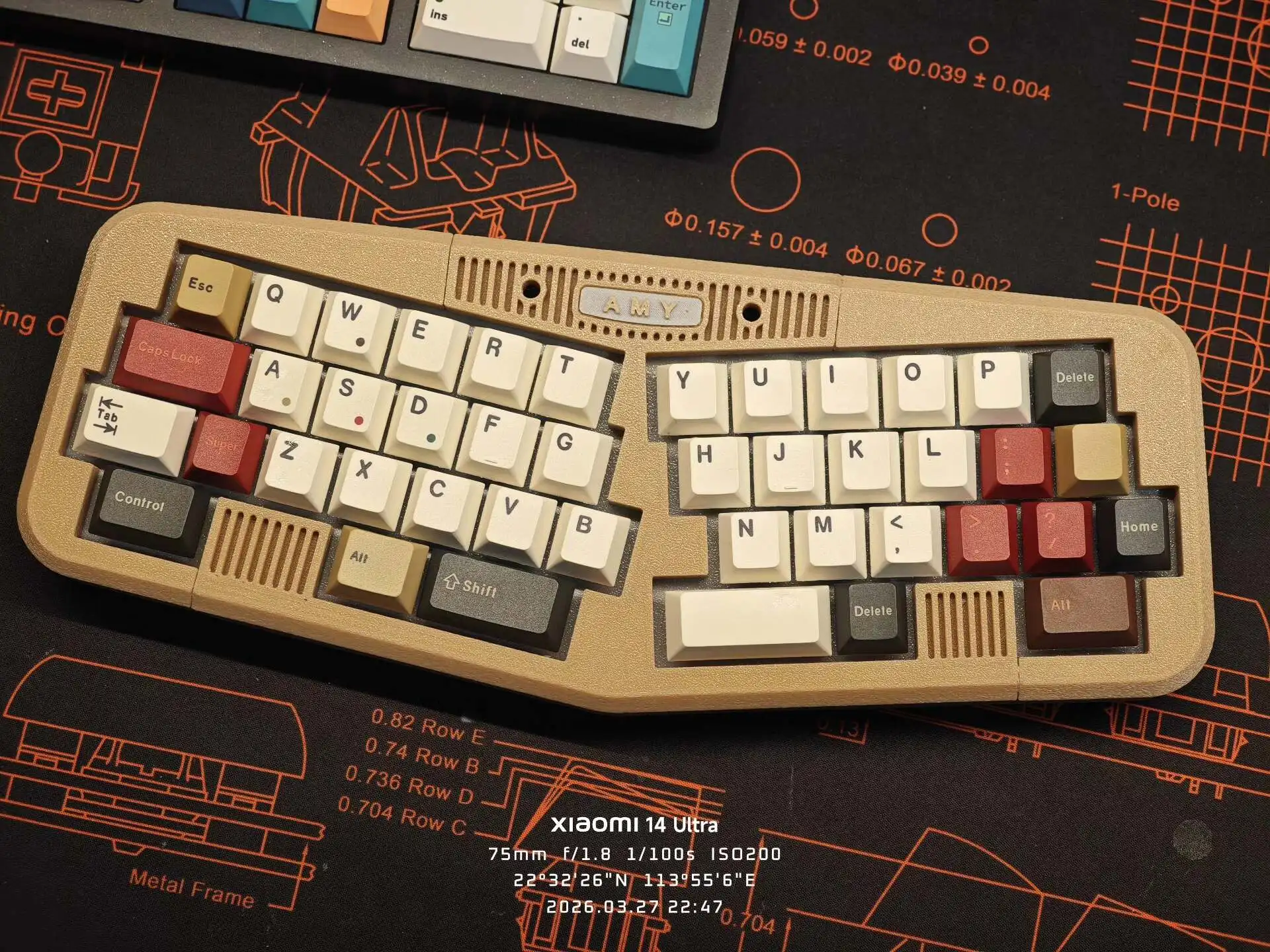 Custom Special Layout 40% Layout Alice Compact Small Form Factor Ergonomic Mechanical Keyboard Professional Gift.